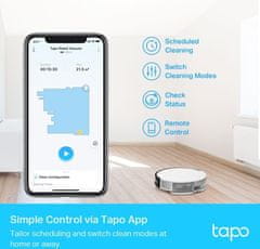 TP-Link Tapo RV10 Plus, robotický vysavač a mop