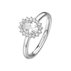 Brosway Elegantní stříbrný prsten Fancy Infinite White FIW79 (Obvod 50 mm)
