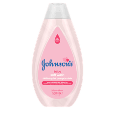 JOHNSON´S Dětské tělové mléko 300 ml + jemný dětský mycí gel 500ml