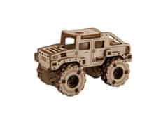 Wooden city 3D puzzle Superfast Monster Truck č.2