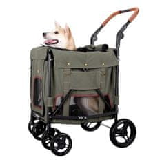 Ibiyaya Wózek Gentle Giant Pet Wagon Army Green Ibiyaya FS1880-AG