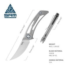 SRM 7415 - Skládací nůž - lehký 