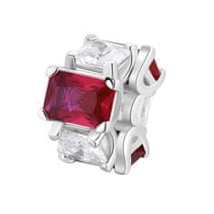 Brosway Blyštivý stříbrný přívěsek Fancy Passion Ruby FPR02