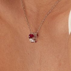 Brosway Blyštivý stříbrný přívěsek Fancy Passion Ruby FPR02