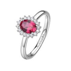 Brosway Elegantní stříbrný prsten Fancy Passion Ruby FPR75 (Obvod 52 mm)