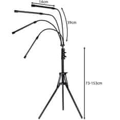 sapro Lampa pro růst rostlin Gardlov 19388, 4 ramena