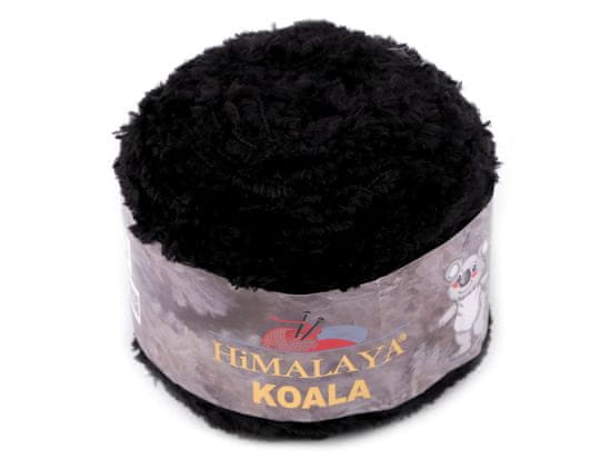 Himalaya Pletací příze Koala 100 g - (75709) černá