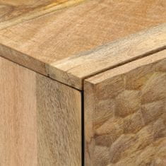 shumee Odkládací skříňka 60 x 33 x 75 cm masivní mangovníkové dřevo