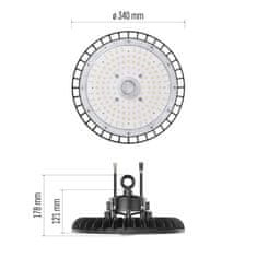 Emos EMOS LED průmyslové závěsné svítidlo HIGHBAY PROFI PLUS 120d 200W ZU220.12