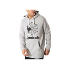 Reebok Mikina šedá 176 - 181 cm/M Big Logo Hoodie