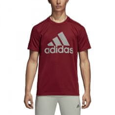 Adidas Tričko vínově červené L ID Stadium Tee M