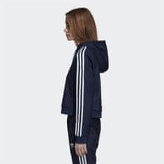 Adidas Mikina tmavomodrá 164 - 169 cm/M 3STRIPES Cropped Hoodie