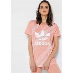 Adidas Tričko růžové XXS BF Trefoil Tee