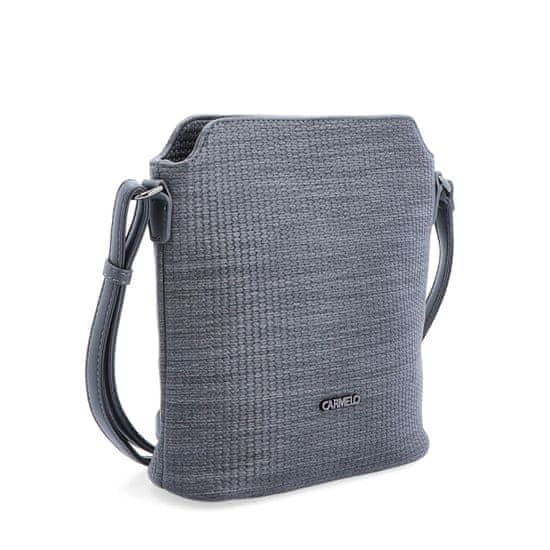 Carmelo šedá kabelka crossbody 4307 ANT