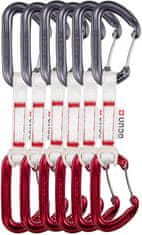 Ocún Expresky Ocún HAWK QD Wire Bio-Dyn-Ring 15 mm 10 cm 6-pack red