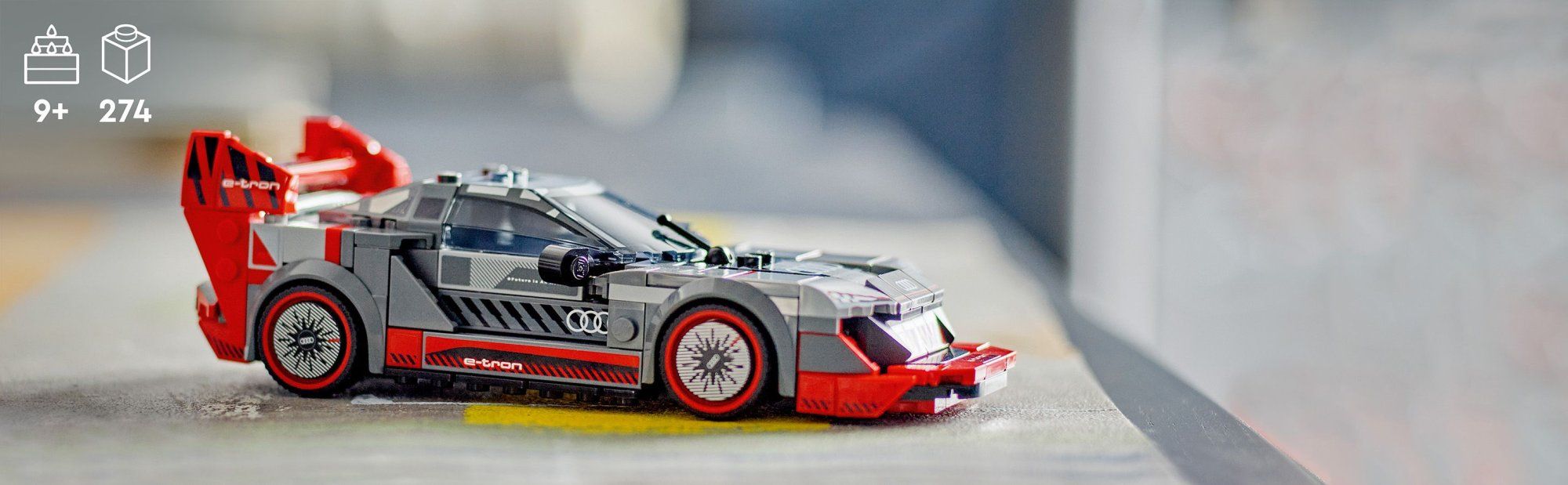 LEGO Speed Champions 76921 Závodní auto Audi S1 e-tron quattro