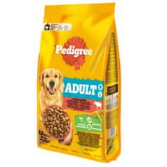 Pedigree granule s hovězím se zeleninou pro dospělé psy 12 kg