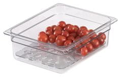 Cambro Perforovaný odkapávač Camwear pro boxy Camwear GN Cambro Průhledná 262x465x(H)15mm - 10CWD135