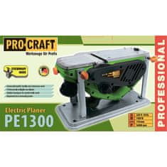 Procraft  Elektrický hoblík 110mm 1300W se stojanem PE1300 - nové značení PE2150