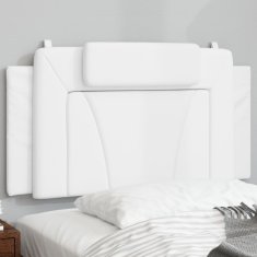 Vidaxl Polštář na čelo postele bílý 100 cm umělá kůže