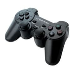 Esperanza Gamepad PS2 / PS3 / PC USB Corsair černý EG106