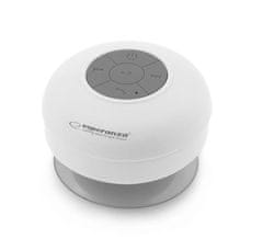 Esperanza bluetooth reproduktor vodotěsný sprinkle bílou