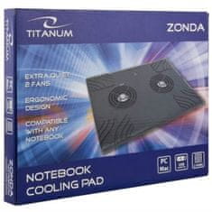 Titanum TA102 Chladící stojan na notebook Zonda 15,6"