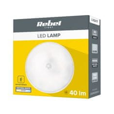 Rebel ZAR0550-1 Dobíjecí LED noční lampa s magnetem bílá