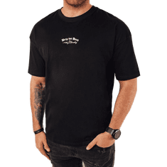 Dstreet Pánské tričko s potiskem REV černé rx5435 M