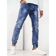 Dstreet Pánské džínové kalhoty joggers DERA modré ux4230 XL