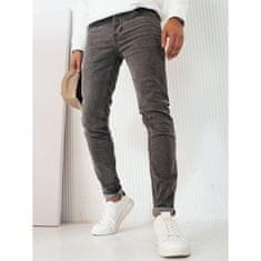Dstreet Pánské džínové kalhoty URA tmavě šedé ux4240 s32