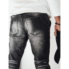Dstreet Pánské džíny JOGGER černé ux4253 S