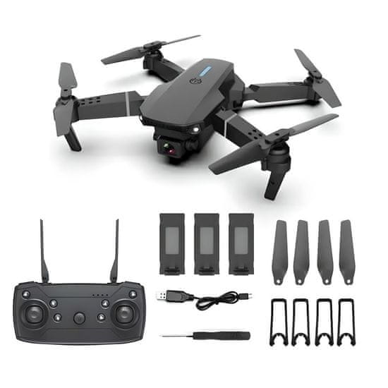 TopKing Dron E88 PRO + 3 baterie + kufřík