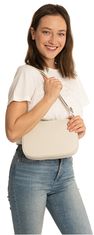 David Jones Dámská crossbody kabelka CM6708A Creamy White