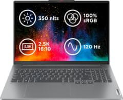 Lenovo IdeaPad Pro 5 16IMH9, šedá (83D4000DCK)