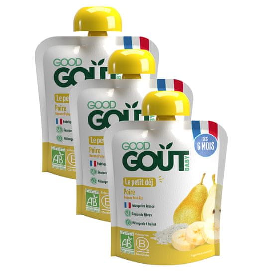 Good Gout BIO Hrušková snídaně 3x 70 g