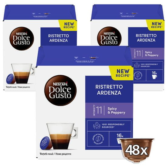 NESCAFÉ Dolce Gusto Ristretto Ardenza – kávové kapsle – 3x16 ks