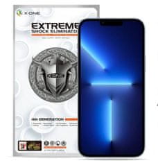 MobilMajak Tvrzené / ochranné sklo pro Apple iPhone 14 Pro / 15 - X-ONE Extreme Shock Eliminator 4th gen. (Matte Series)