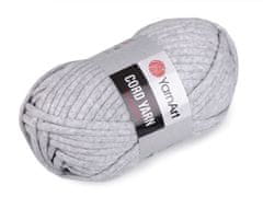 Pletací příze Cord Yarn 250 g - (756) šedá nejsvětlější žíhaná