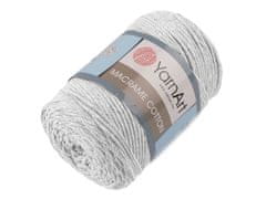 Pletací příze Macrame Cotton 250 g - (756) šedá nejsvětlejší