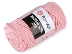 Pletací příze Macrame Cord 250 g - (767) lososová tmavá