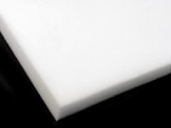 Molitanová deska 120x200 cm - bílá