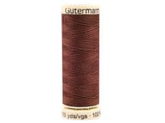 Gutermann Polyesterové nitě návin 100 m Gütermann univerzální - Carob Brown