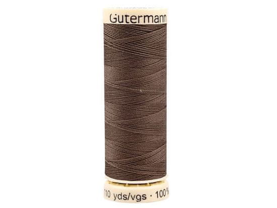 Gutermann Polyesterové nitě návin 100 m Gütermann univerzální - Brown Tobacco