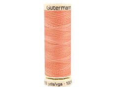 Gutermann Polyesterové nitě návin 100 m Gütermann univerzální - Peach Pearl