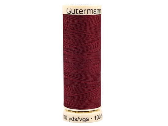 Gutermann Polyesterové nitě návin 100 m Gütermann univerzální - Biking Red