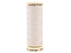 Gutermann Polyesterové nitě návin 100 m Gütermann univerzální - White Alyssum