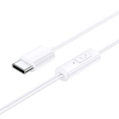 BASEUS Encok CZ11/USB-C/Drát/Bílá