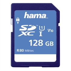 Hama SDXC 128 GB Class 10, UHS-I 80 MB/s