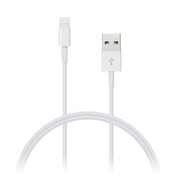 Connect IT Wirez Apple Lightning - USB, bílý, 1m